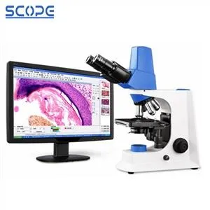 Laboratorní digitální biologický mikroskop